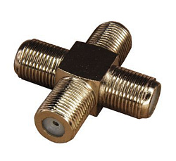 Переходник соединитель, x4 гнезда F PROconnect 05-4205-4