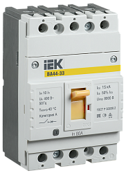 Выключатель автоматический ВА44-33 3Р 80А 15кА IEK SVA4410-3-0080