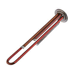 Нагревательный элемент для бойлера ТЭН RF64 1,3 кВт, фланец 64 мм, медь, клеммы под разъем, L295мм, 220V + анод М4 REXANT 70-0356