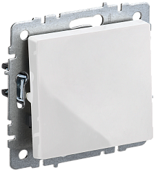 BRITE Выключатель 1-клавишный 10А ВС10-1-0-БрБ белый IEK BR-V10-0-10-K01