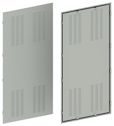 FORMAT Панель боковая вентилируемая 2000х1000мм IP31 (2шт/компл) IEK FO-00-PSV-200-100-31