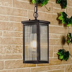 Светильник подвесной уличный Lame H кофе IP33 GL 1006H Elektrostandard a047204