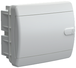 UNION Compact Корпус пластиковый ЩРВ-П-6 IP41 белая дверь IEK UIC-KP13-V-06-41-K01