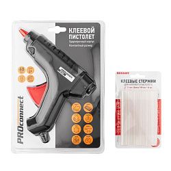 Набор ПК03 для творчества (пистолет 60Вт, стержни 11мм) 12-1703
