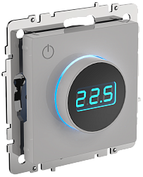 BRITE Термостат электронный с индикацией ТС10-1-БрБ белый IEK BR-RT11-K01