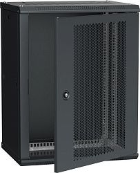 ITK Шкаф настенный LINEA W 15U 600х450мм дверь перфорированная RAL 9005 LWR5-15U64-PF
