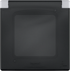 INSPIRIA Рамка 1-местная IP44 алюминий 673922