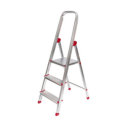 Стремянка алюминиевая 3 ступеньки REXANT 12-5040
