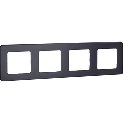 INSPIRIA Рамка 4-местная антрацит 673963
