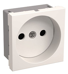 РКС-20-20-П-К Розетка без з/к 2к (на 2 модуля) ПРАЙМЕР белая IEK CKK-40D-RSB2-K01-K