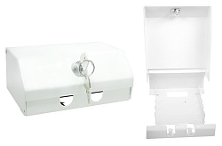 Коробка телефонная распределительная КРТМ-30 ( стальной корпус с замком, врезной плинт LSAх3шт) КРТМ-30