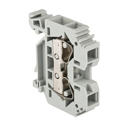 Колодка клеммная пружинная JXB-S-10 57А серая EKF 