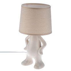 Светильник декоративный Человечек, белый с белым абажуром, Е27 REXANT 603-1037