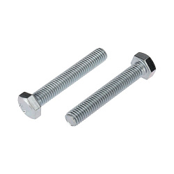 Болт шестигранный KRANZ DIN 933, 8х50, упаковка поставщика ( 24 кг. / 1 100 шт.) 1302-0850-1