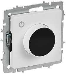 BRITE Термостат электронный с индикацией ТС10-1-БрАБ арктический белый IEK BR-RT11-K91