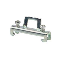 Ограничитель на DIN-рейку (металл) 2 винта (пакет 10 шт/уп) REXANT 12-2901-10