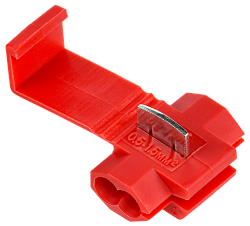 Зажим-ответвитель ЗПО-1 0,5-1,5мм2 красный (100шт) IEK UMR-10-3-100