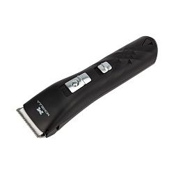 Машинка для стрижки домашних животных со светодиодным индикатором 3,7 В, черная 60-0604