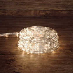 Дюралайт LED, свечение с динамикой (3W), 24 LED/м, ТЕПЛЫЙ БЕЛЫЙ, 6м 121-326-06