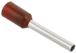 Наконечник НШВИ 1,0-12 темно-красный (20шт/упак) IEK UGN10-4-001-03-12