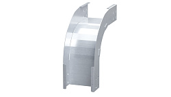 Угол для лотка вертикальный внешний 90град. 100х100 1.5мм в компл. с крепежн. элемент. гор. оцинк. D SOM1010KHDZ