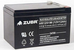 Аккумуляторная батарея ZUBR GP 12-12Ah ZUBR GP 12-12Ah