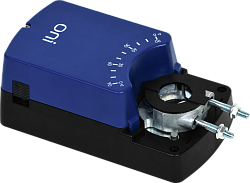 Привод заслонки 16Нм 230В AC регулируемый 0-10В/4-20А без возвратной пружины с дополнительным переключателем ONI ODA-16-M-230-N-A