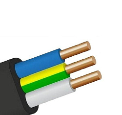 Кабель ВВГ-Пнг(А) 3х2.5 ОК (N PE) 0.66кВ (уп.100м) ПромЭл 872002750 1555367