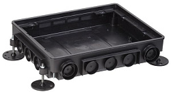 PRIMER Коробка напольная под лючок ONFLOOR 24 IEK KNU-80-16-PA-9011