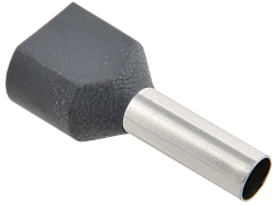 Наконечник НШВИ(2) 4,0-12 серый (100шт/упак) IEK UTE10-D4-0-100