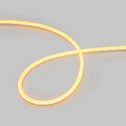 Гибкий Неон LED SMD 15х26 мм, ТЕПЛЫЙ БЕЛЫЙ, 120 LED/м, бухта 50м 131-056