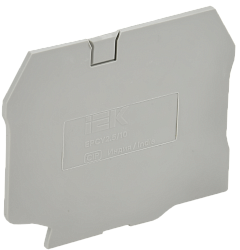 ARMAFIX Заглушка EPCY2.5/10 для колодок клеммных CY2.5-CY10 серая IEK AF-CT30-00-K03-002-ZGL