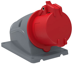 MAGNUM Розетка стационарная ССИ-114 16А-6ч/380-415В 3P+PE IP44 IEK PSN12-016-4