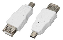 Переходник гнездо USB-A (Female)-штекер miniUSB (Male) REXANT 18-1175
