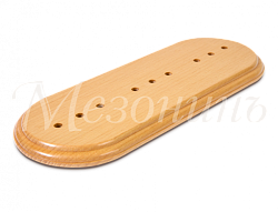 Подложка трехместная "Элегант", цвет- без тонировки, ТМ "МЕЗОНИНЪ" GE70713-00 GE70713-00