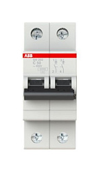 Автоматический выключатель SH202-C50, 2P, 50А, хар-ка C, 6kA 2CDS212001R0504