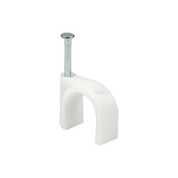 Скоба крепежная круглая (14мм.) (50шт.) EKF plcn-sr-14