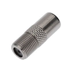 Переходник гнездо F – штекер TV Zn PROconnect 05-4303-6
