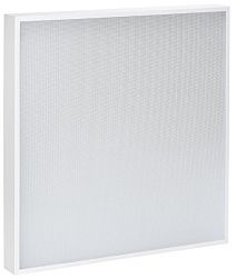 LIGHTING PRO Светильник светодиодный ДВО 1202A 40Вт 4000К Ra>90 IP54 595х595мм микропризма БАП 3ч IEK LTP-DVO2-1202A-40-40-K01