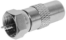 Переходник штекер F – штекер TV REXANT 05-4361
