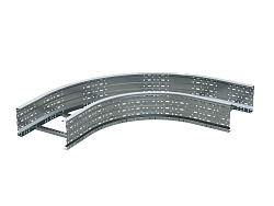 Угол лестничный 90град. 150х600 R600 гор. цинк DKC ULD656R600HDZ ULD656R600HDZ