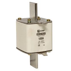 Плавкая вставка ППН-39 630/100А габарит 3 EKF 