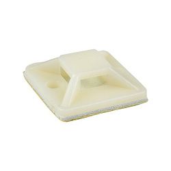 Площадка самоклеящаяся (25х25мм.) белая (100шт.) EKF plc-25x25