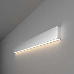 Светильник светодиодный линейный накладной односторонний 78см 15Вт 4200К матовое серебро 101-100-30- a041490