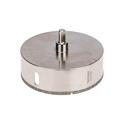 Коронка алмазная 120мм по керамограниту с центровочным сверлом KRANZ KR-92-0023