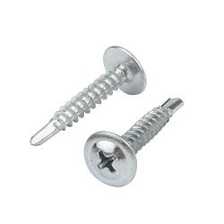 Саморез с прессшайбой KRANZ ПШС сверло 4.2х25, пакет (20шт.) 1182-4225-4