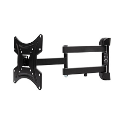 Кронштейн для телевизора 17"-42", наклонно-поворотный, 2 колена REXANT 38-0070