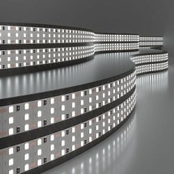 Лента светодиодная 360LED 26W IP20 трехрядная 6500К холодный белый 2835 24V 360Led 26W IP20 Elektros a062580