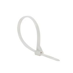 Хомут нейлоновый со стальным зубом (б), 3x100 (100шт) EKF plc-fl-ctsbw-3x100