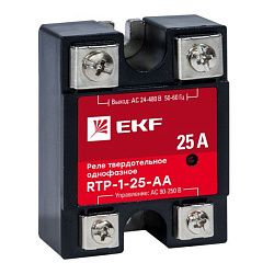 Реле твердотельное однофазное RTP-25-AA EKF 
